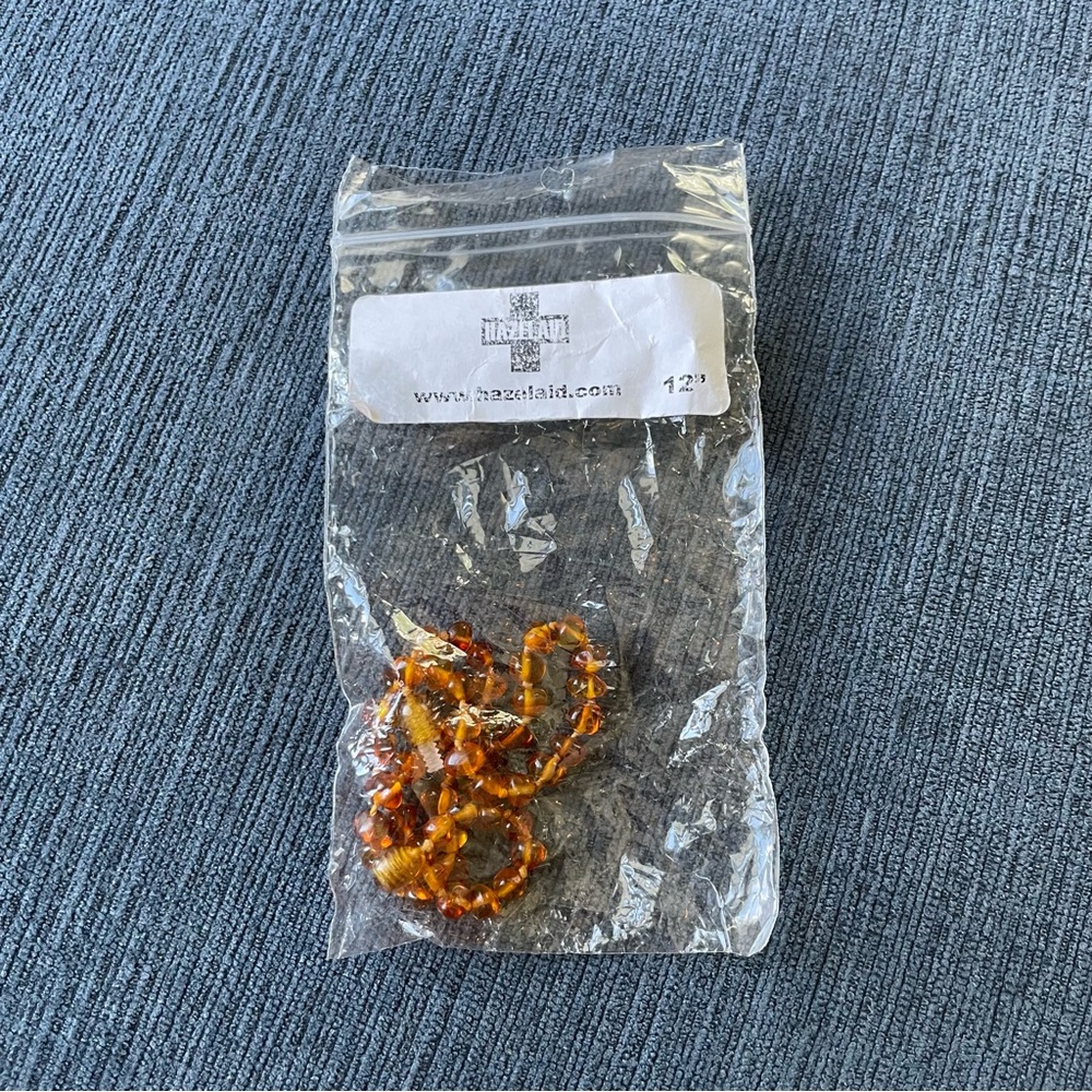 Hazelaid Amber Necklace